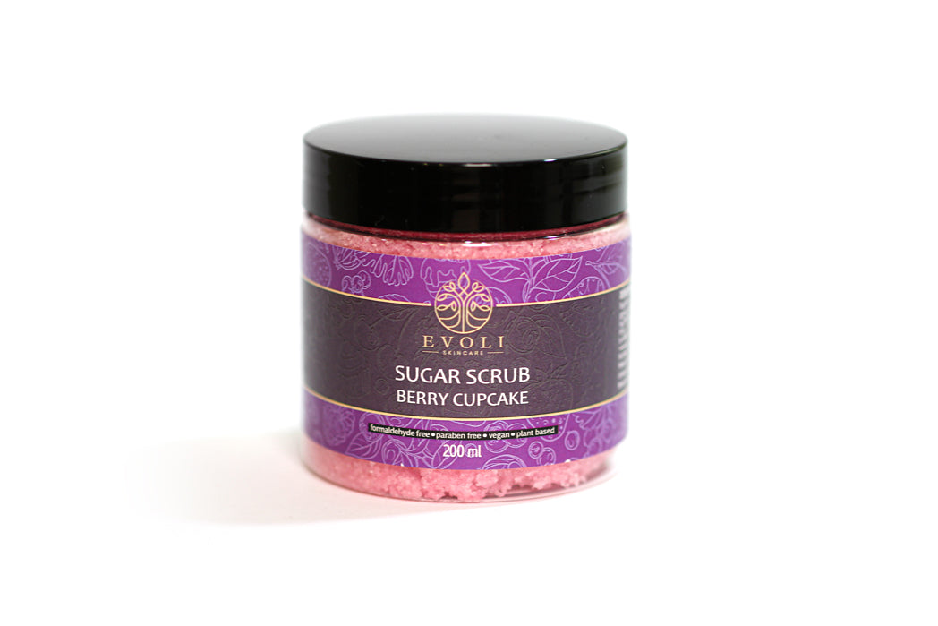 Moisturizing Body Scrub "Berry Cupcake"