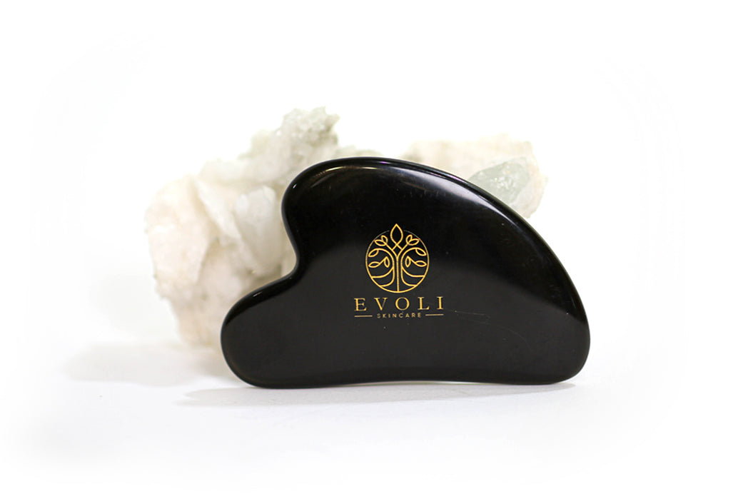 Obsidian Gua-Sha tool