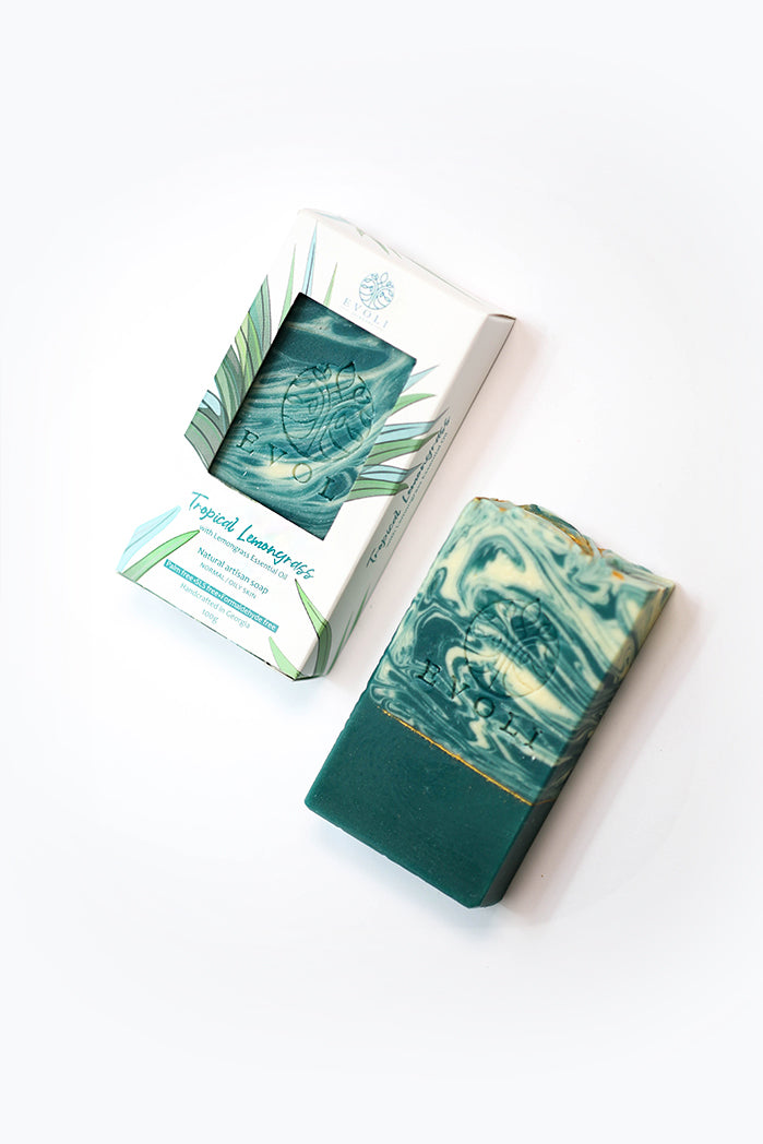 "Tropical Lemongrass" artisan soap