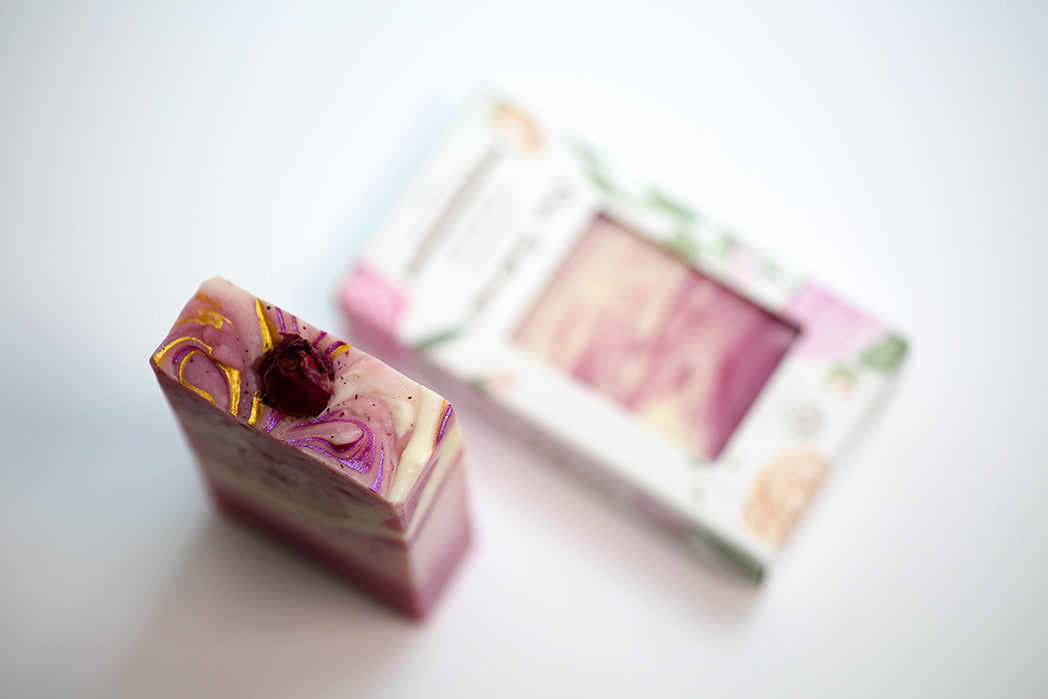 "Rose Tenderness" artisan soap