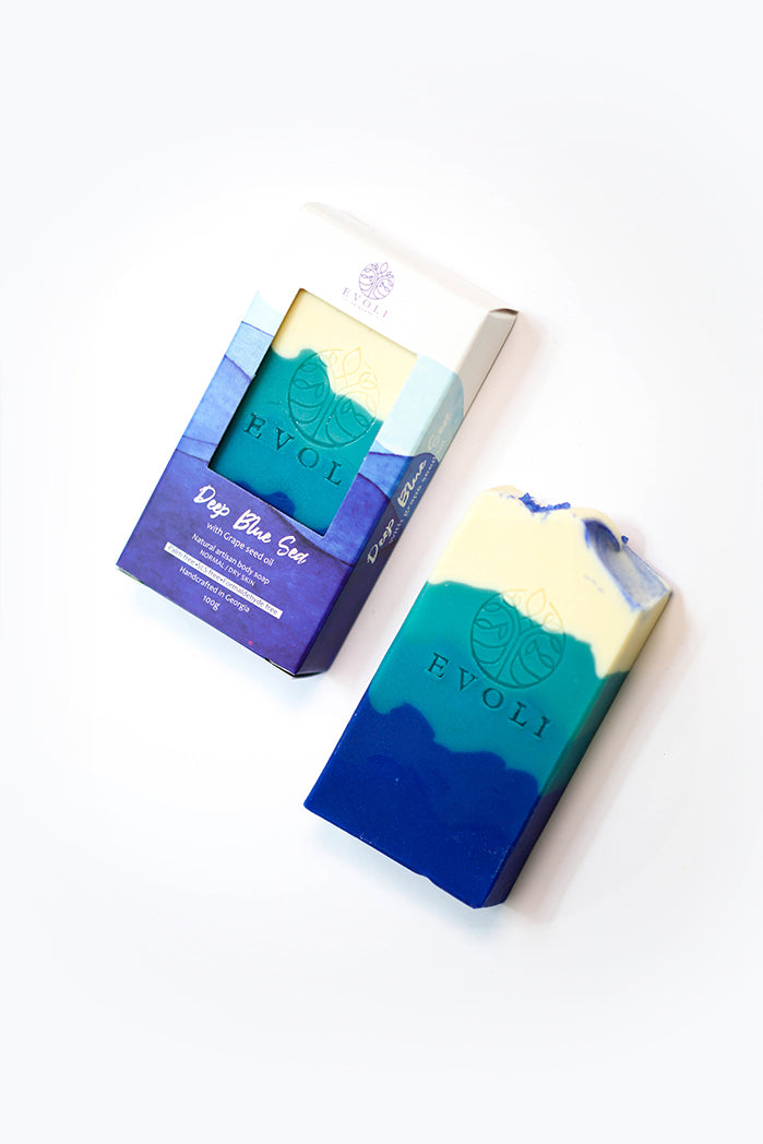"Deep Blue Sea" artisan soap