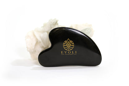 Obsidian Gua-Sha tool