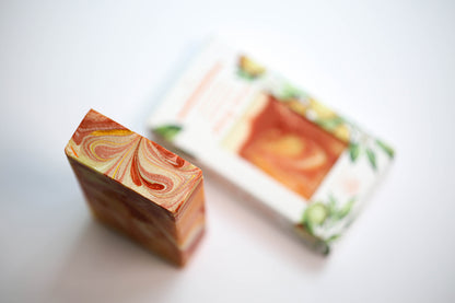"Sunny Orange" artisan soap