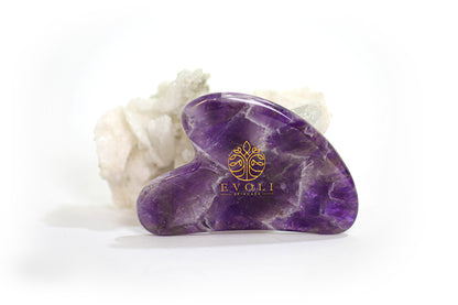 Amethyst Gua-sha tool